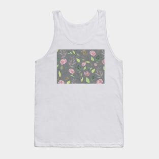 festive watercolor flowers 2 Tank Top